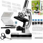 Bresser Junior 8851200 - Mikroskop-Set Biotar 300x-1200x Vergrößerung, mit Zubehör, STEM Bresser Junior 8851200 - Mikroskop-Set Biotar 300x-1200x Vergrößerung, mit Zubehör, STEM