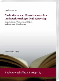 Cover Medienkultur und Unternehmenskultur im deutschsprachigen Publikumsverlag (eBook, PDF)