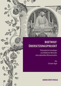 Boethius' Übersetzungsprojekt (eBook, PDF) - Vogel, Christian