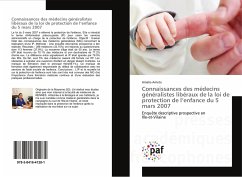 Connaissances des médecins généralistes libéraux de la loi de protection de l¿enfance du 5 mars 2007 - Arrieta, Amalia