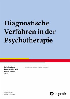 Diagnostische Verfahren in der Psychotherapie (eBook, PDF)