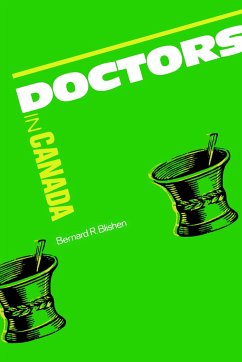 Doctors in Canada - Blishen, Bernard