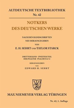 Cover Notkers des Deutschen Werke