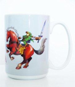 Nintendo Zelda Tasse Grau