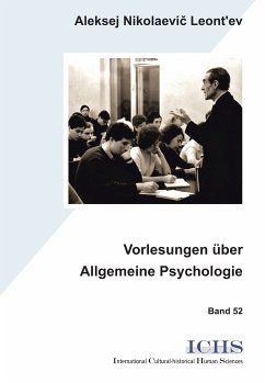 Vorlesungen über Allgemeine Psychologie (eBook, PDF) - Leont’ev, Aleksej Nikolaevič