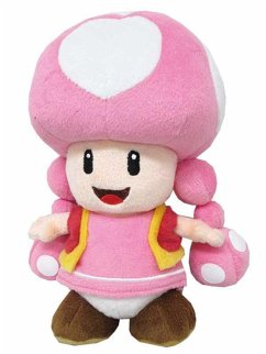 Nintendo Toadette, Plüsch, ca. 20 cm