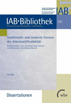Traditionelle und moderne Formen der Arbeitszeitflexibilität (eBook, PDF) - Zapf