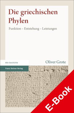 Die griechischen Phylen (eBook, PDF) - Grote, Oliver
