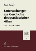 Untersuchungen zur Geschichte des spätklassischen Athen (322-ca. 230 v. Chr.) (eBook, PDF)