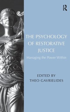 Cover The Psychology of Restorative Justice