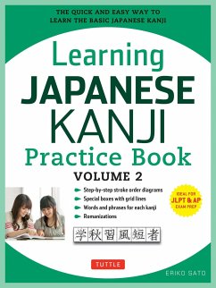 Learning Japanese Kanji Practice Book Volume 2 - Sato, Eriko