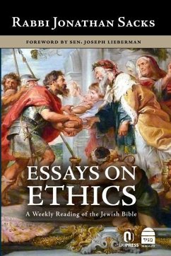 Essays on Ethics - Sacks, Jonathan