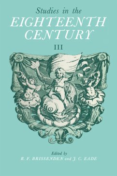 Studies in the Eighteenth Century III