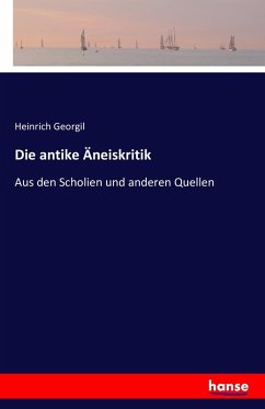 Die antike Äneiskritik Die antike Äneiskritik