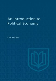 An Introduction to Political Economy - Bladen, Vincent