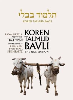 Koren Talmud Bavli, Vol. 26: Bava Metzia Part 2, Hebrew/English, Daf Yomi (B & W) Edition - Steinsaltz, Adin