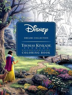 Disney Dreams Collection Thomas Kinkade Studios Coloring Book - Kinkade, Thomas; Thomas Kinkade Studios