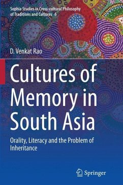 Cultures of Memory in South Asia - Rao, D. Venkat