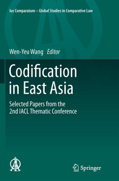 Codification in East Asia