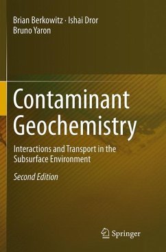 Contaminant Geochemistry - Berkowitz, Brian;Dror, Ishai;Yaron, Bruno