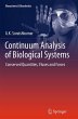 Continuum Analysis of Biological Systems - Bild 1