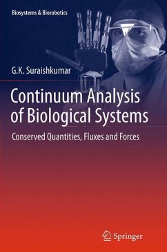 Continuum Analysis of Biological Systems - Suraishkumar, G. K.