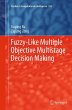 Fuzzy-Like Multiple Objective... - Bild 1
