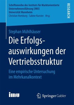 Cover Die Erfolgsauswirkungen der Vertriebsstruktur