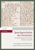 Sprachgeschichte des Deutschen (eBook, PDF)
