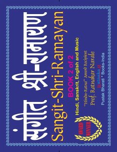 Sangit-Shri-Ramayan, Volume 2 of Sangit-Shri-Krishna-Ramayan, Hindi-Sanskrit-English - Narale, Ratnakar