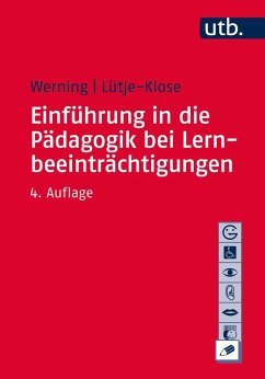 Einführung in die Pädagogik bei Lernbeeinträchtigungen - Werning, Rolf;Lütje-Klose, Birgit