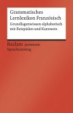 Grammatisches Lernlexikon Französisch. Grundlagenwissen alphabetisch mit Beispielen und Kurztests (eBook, ePUB)