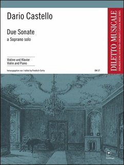 Cover 2 Sonaten für Sopranblockflöte (Violine) und Klavier