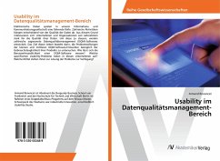 Usability im Datenqualitätsmanagement-Bereich - Renoncet, Armand