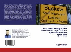 Ojkonimy sewernoj i wostochnoj Germanii w prostranstwe i wremeni