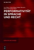 Performativität in Sprache und Recht (eBook, PDF)