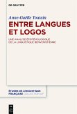 Entre langues et logos (eBook, PDF)