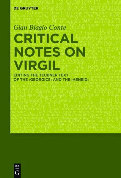 Critical Notes on Virgil (eBook, PDF) Critical Notes on Virgil (eBook, PDF)