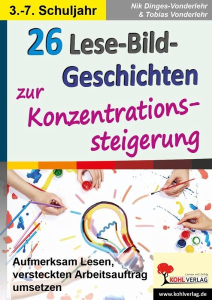 26 Lese-Bild-Geschichten zur Konzentrationssteigerung (eBook, PDF)