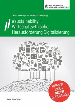 #sustainability - Wirtschaftsethische Herausforderung Digitalisierung (eBook, PDF) - Offenwanger, David J.; Quandt, Jan Hendrik