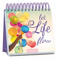 Cover Let life flow, Aufstellbuch