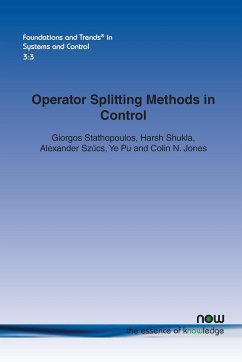 Operator Splitting Methods in Control