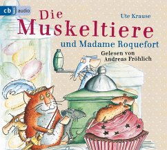 Die Muskeltiere und Madame Roquefort / Die Muskeltiere Bd.3 (3 Audio-CDs) - Krause, Ute