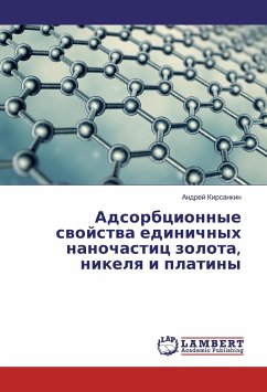 Adsorbcionnye svojstva edinichnyh nanochastic zolota, nikelya i platiny - Kirsankin, Andrej