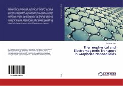 Thermophysical and Electromagnetic Transport in Graphene Nanocolloids
