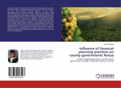 Influence of financial planning practices on county governments Kenya