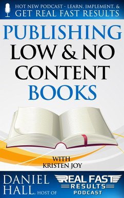 Publishing Low & No Content Books (Real Fast Results, #4) (eBook, ePUB) - Hall, Daniel