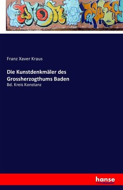 Die Kunstdenkmäler des Grossherzogthums Baden - Kraus, Franz Xaver