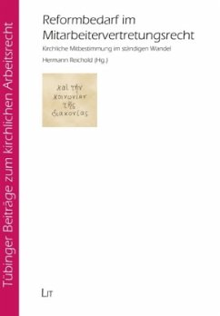 Cover Reformbedarf im Mitarbeitervertretungsrecht