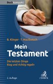 Mein Testament (eBook, ePUB)
